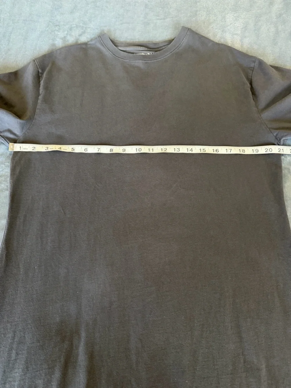 Abercrombie & Fitch Grey Crewneck T-Shirt Maxi Dress Size M